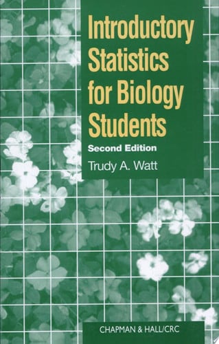 Introductory statistics for biology students