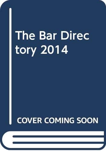 The Bar Directory 2014