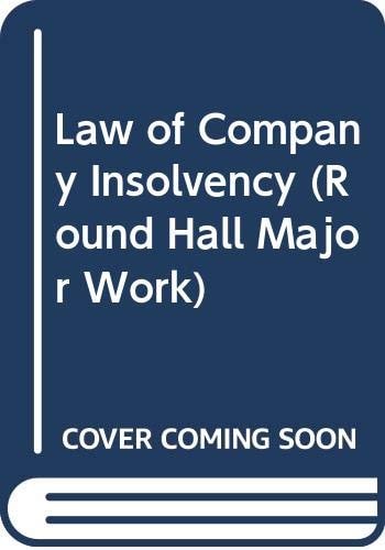 The Law of Company Insolvency