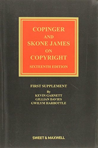 Copinger and Skone James on Copyright