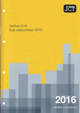 Sub-subcontract 2016