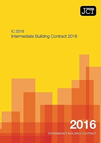 IC 2016 Intermediate Building Contract 2016