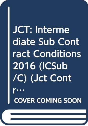 ICSub/C 2016 Intermediate Sub-contract Conditions 2016