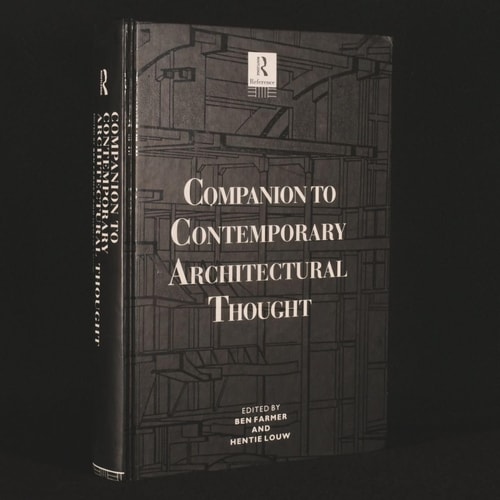 Companion to Contemporary Architectural Thought