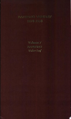 Banking Theory, 1870-1930: Banking