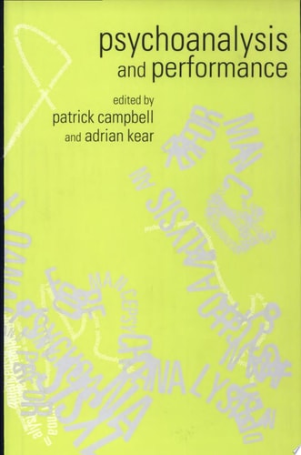 Psychoanalysis and Performance