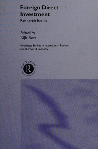 Foreign Direct Investment Research Issues