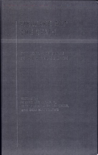 Welfare and the State: Crisis of the welfare states