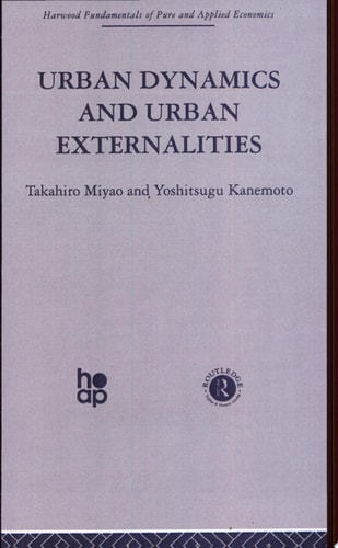 Urban Dynamics and Urban Externalities