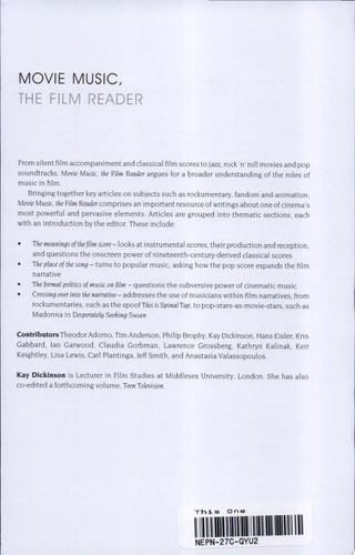 Movie Music, the Film Reader