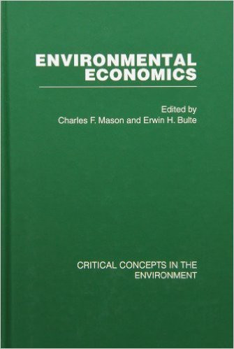 Environmental Economics Critical Concepts in the Environment