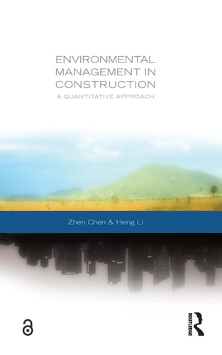Environmental Management in Construction A Quantitative Approach