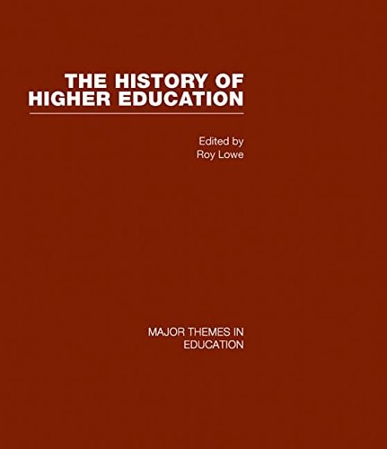 The History of Higher Education: The evolving curriculum