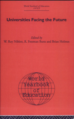 World Yearbook of Education Universities Facing the Future