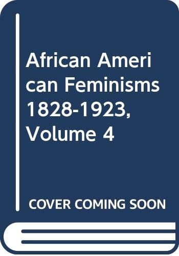 African American Feminisms, 1828-1923: Jim Crow, lynching, and African American feminism