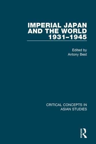 Japan's External Relations, 1931-1941