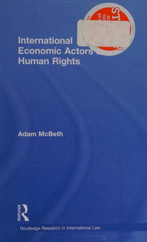 International Economic Actors and Human Rights