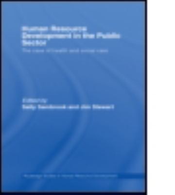 Human Resource Development In The Public Sector: The Case Of Health And Social Care