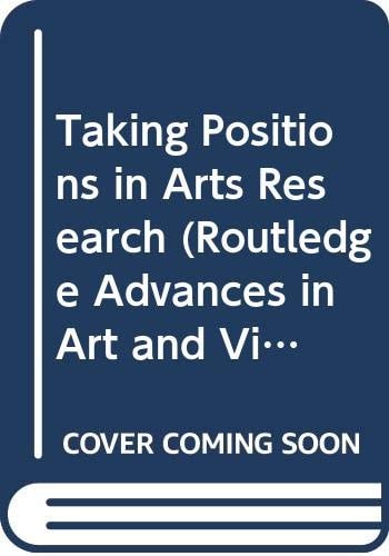 Taking Positions in Arts Research