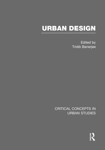 Urban Design Challenges and New Directions