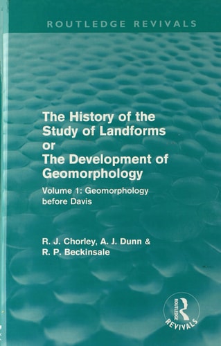 Geomorphology before Davis
