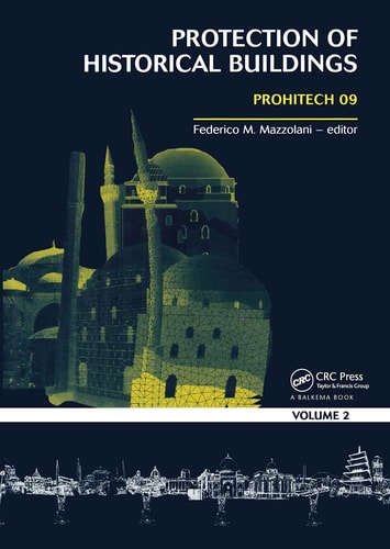 Protection of Historical Buildings, Two Volume Set PROHITECH 09