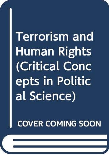 Schmid Terrorism and Human Rights 4-Vol. Set