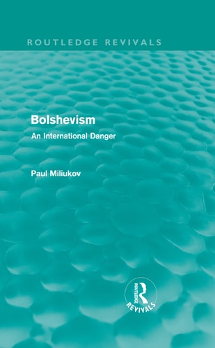 Bolshevism An International Danger