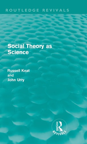 Social Theory as Science