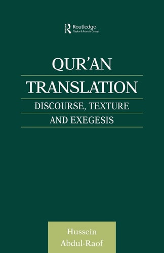 Qur'an Translation Discourse, Texture and Exegesis