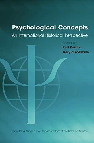 Psychological Concepts An International Historical Perspective