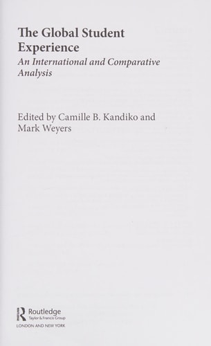 The Global Student Experience An International and Comparative Analysis