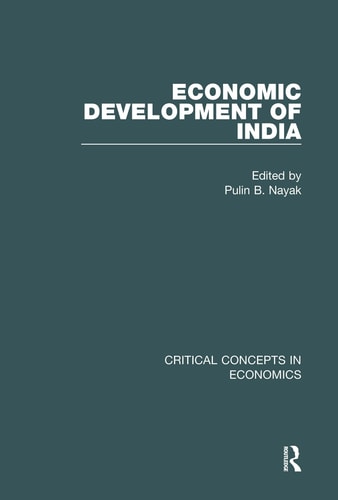 The Economic Development of India