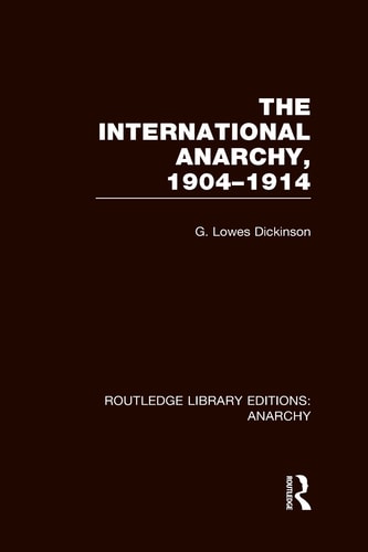 Routledge Library Editions: Anarchy (4 Vols)