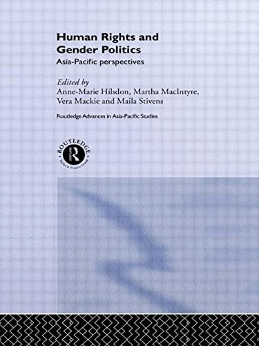 Human Rights and Gender Politics Asia-Pacific Perspectives