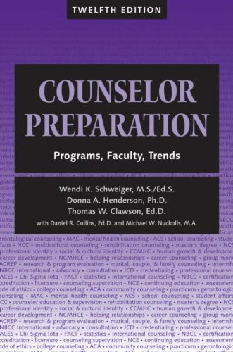 Counselor Preparation Programs, Faculty, Trends