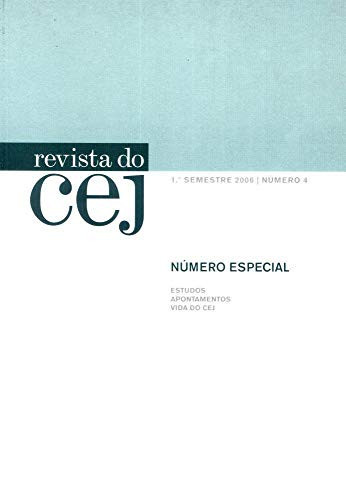 Revista Do Cej | 1.º Semestre 2006 | N.º4
