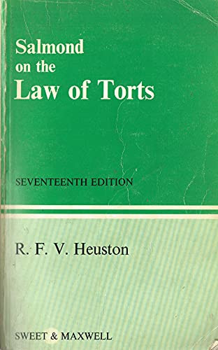 Salmond on the law of torts