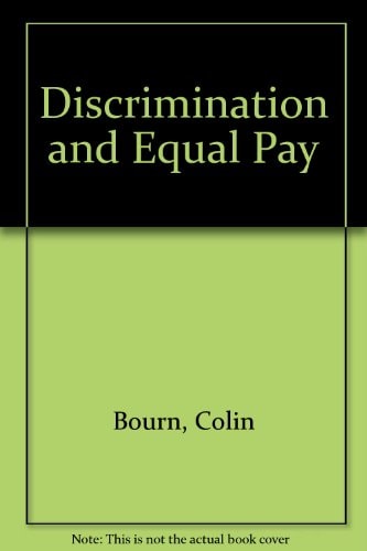 The law of discrimination and equal pay