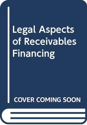 Legal Aspects of Receivables Financing