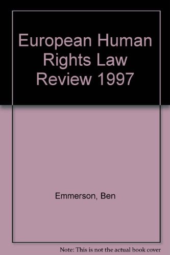 "European Human Rights Law Review"