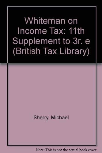 Whiteman on Income Tax
