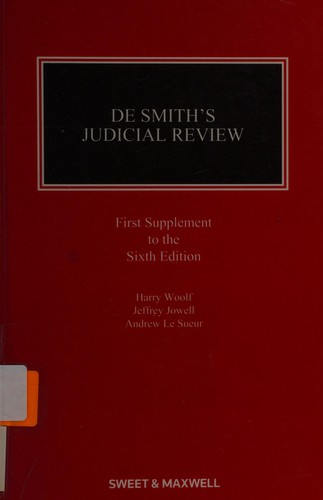 De Smith's judicial review