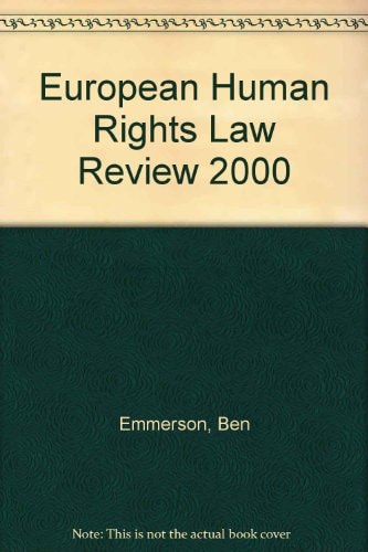 European Human Rights Law Review