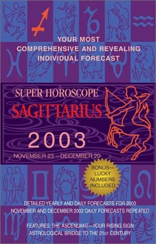 Sagittarius 2003