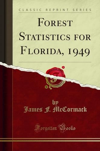 Forest Statistics for Florida, 1949