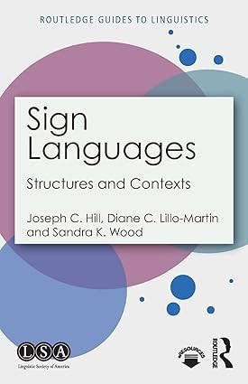 Sign Languages Structures and Contexts