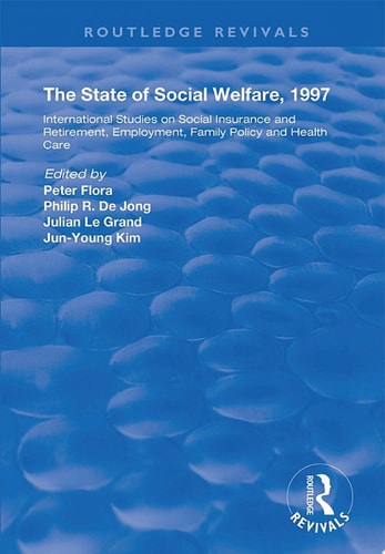 The State and Social Welfare, 1997