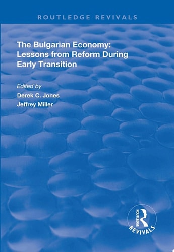 The Bulgarian Economy