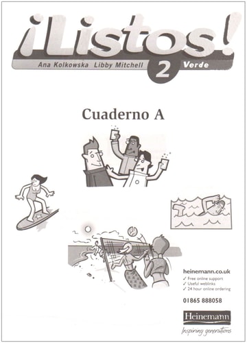 Listos! 2 Verde Workbook (Pack Of 8)